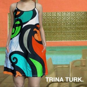 TRINA TURK 〰️ POP WAVE DRESS